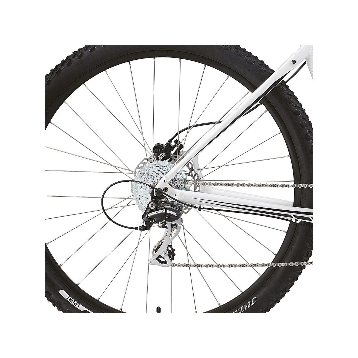 Specialized Rockhopper 29, Gloss White/Black - Bild 4