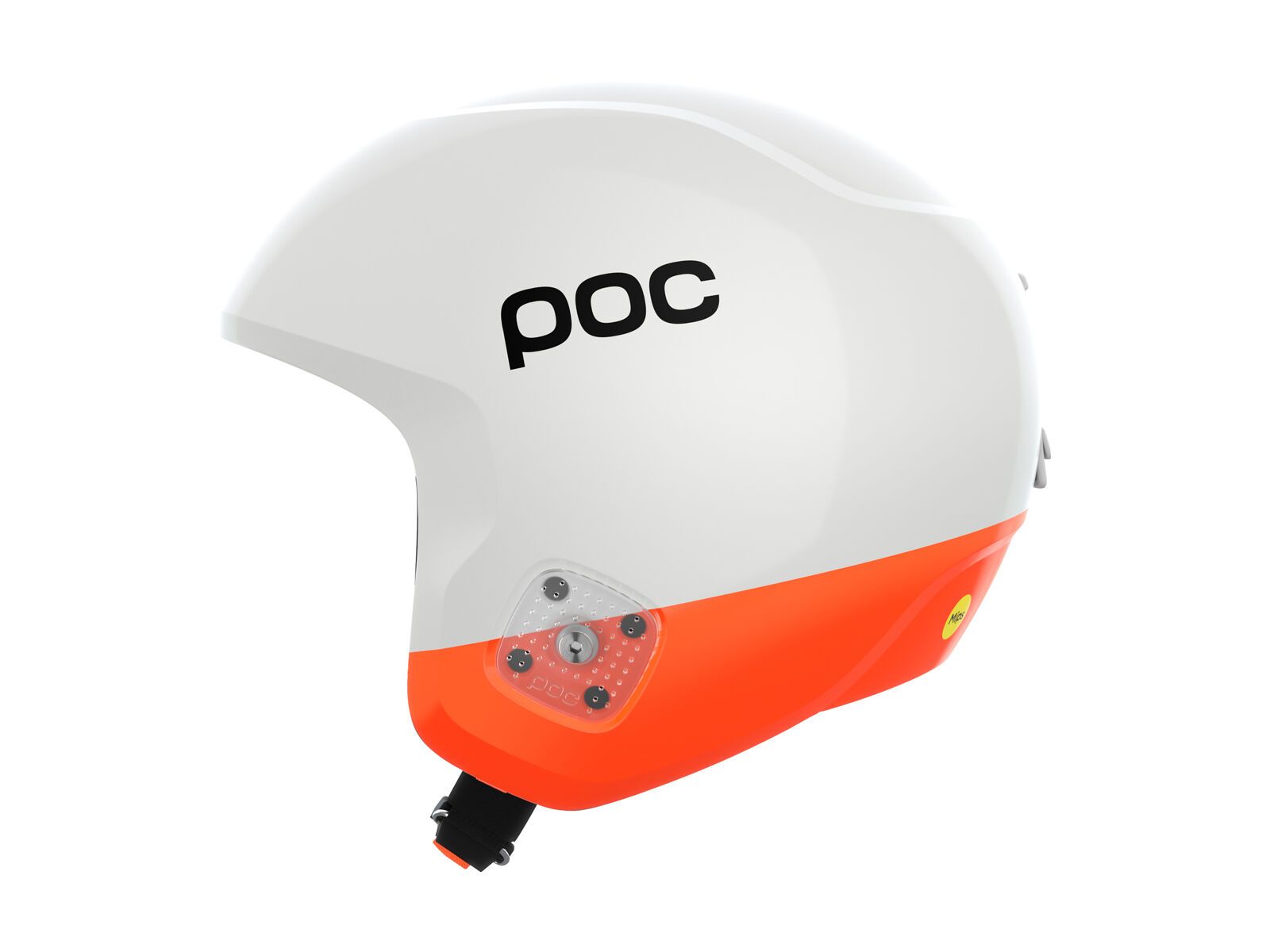 POC Skull Dura X MIPS, hydrogen white/fluorescent orange - Bild 1