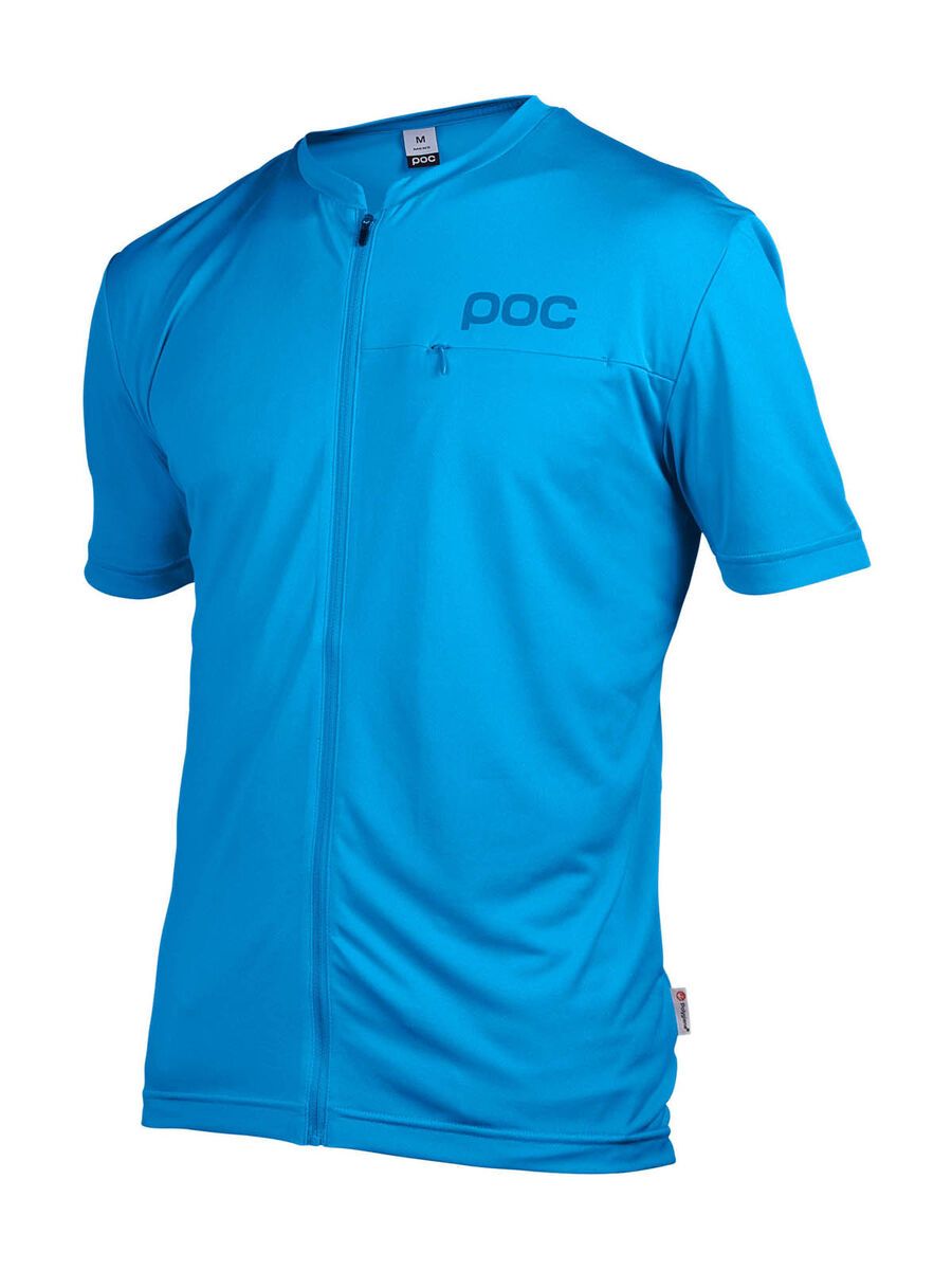 POC Trail Light Zip Tee, Thulium Blue - Bild 1