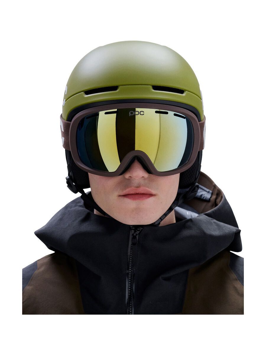 POC Fovea, Clarity Uni. Sunny Cool Gold / bronzite brown - Bild 5