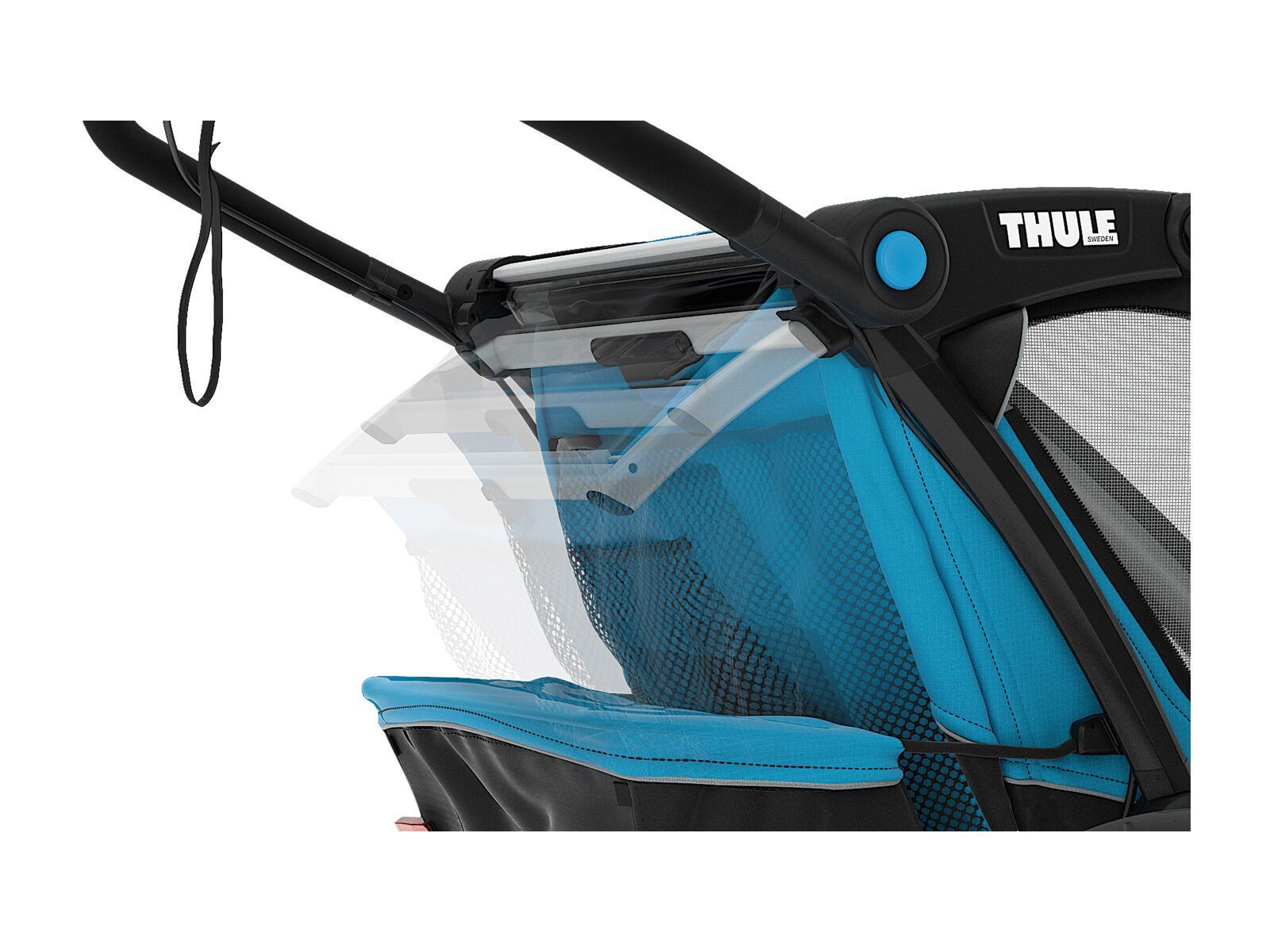 Thule Chariot Sport 1, thule blue/black - Bild 7