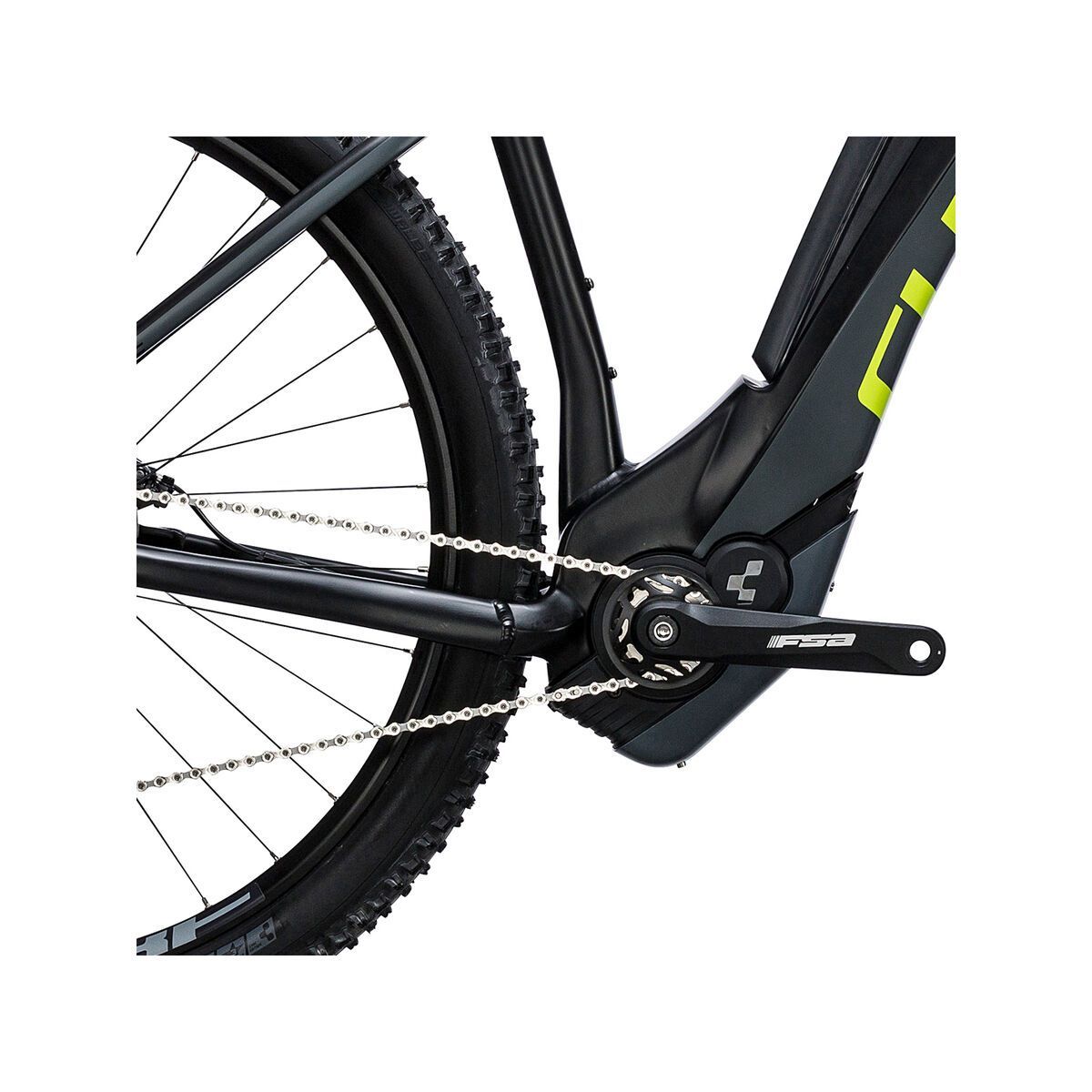 Cube Reaction Hybrid HPA SLT 500 27.5, black´n´flashyellow - Bild 3