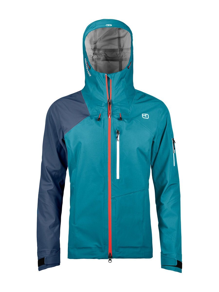 Ortovox 3L Merino Naked Sheep Ortler Jacket W, aqua - Bild 1