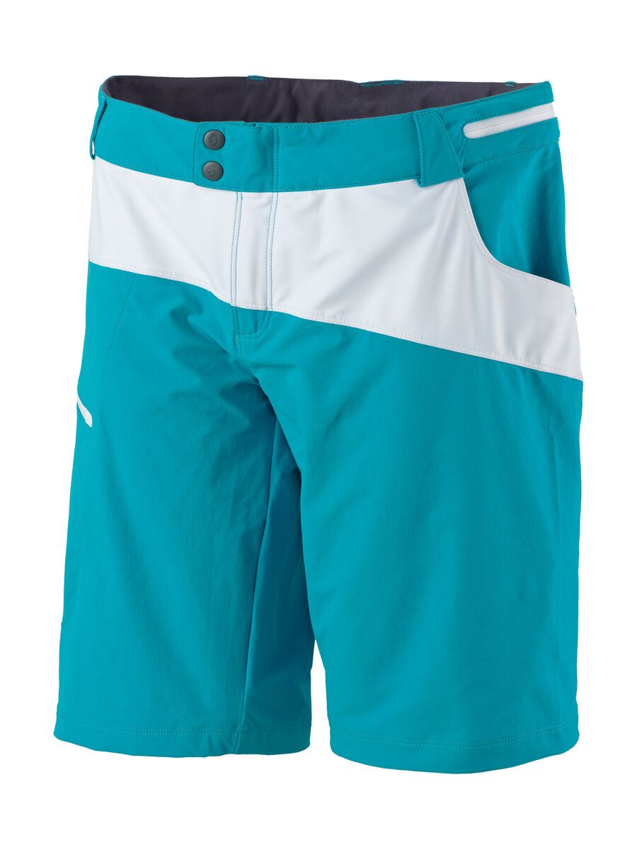 Scott Womens Trail 10 ls/fit Shorts, ocean blue/white - Bild 1