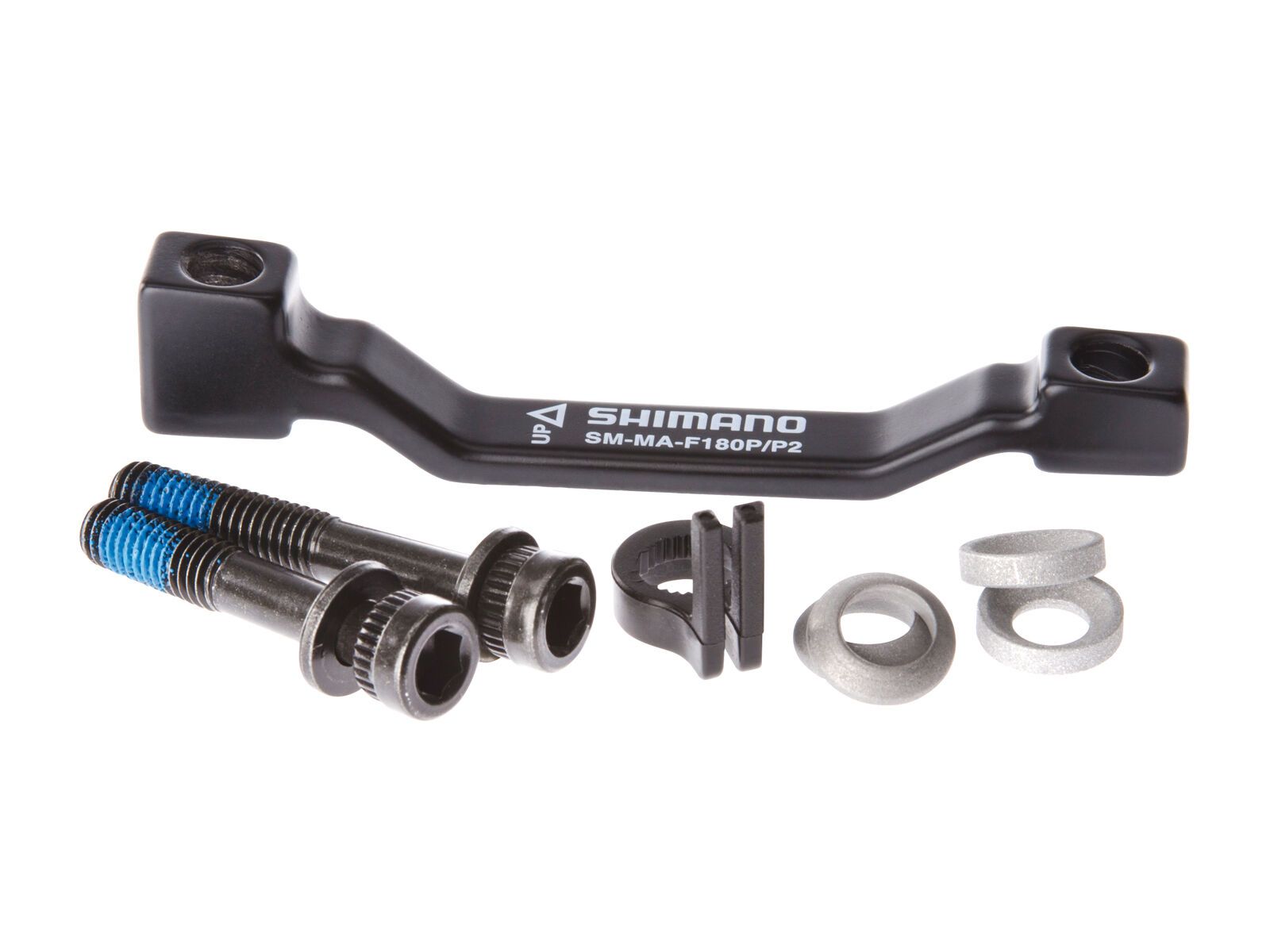 Shimano Scheibenbrems-Adapter von PM-Bremssattel auf PM-Gabel/-Rahmen - VR, 180 mm - Bild 1