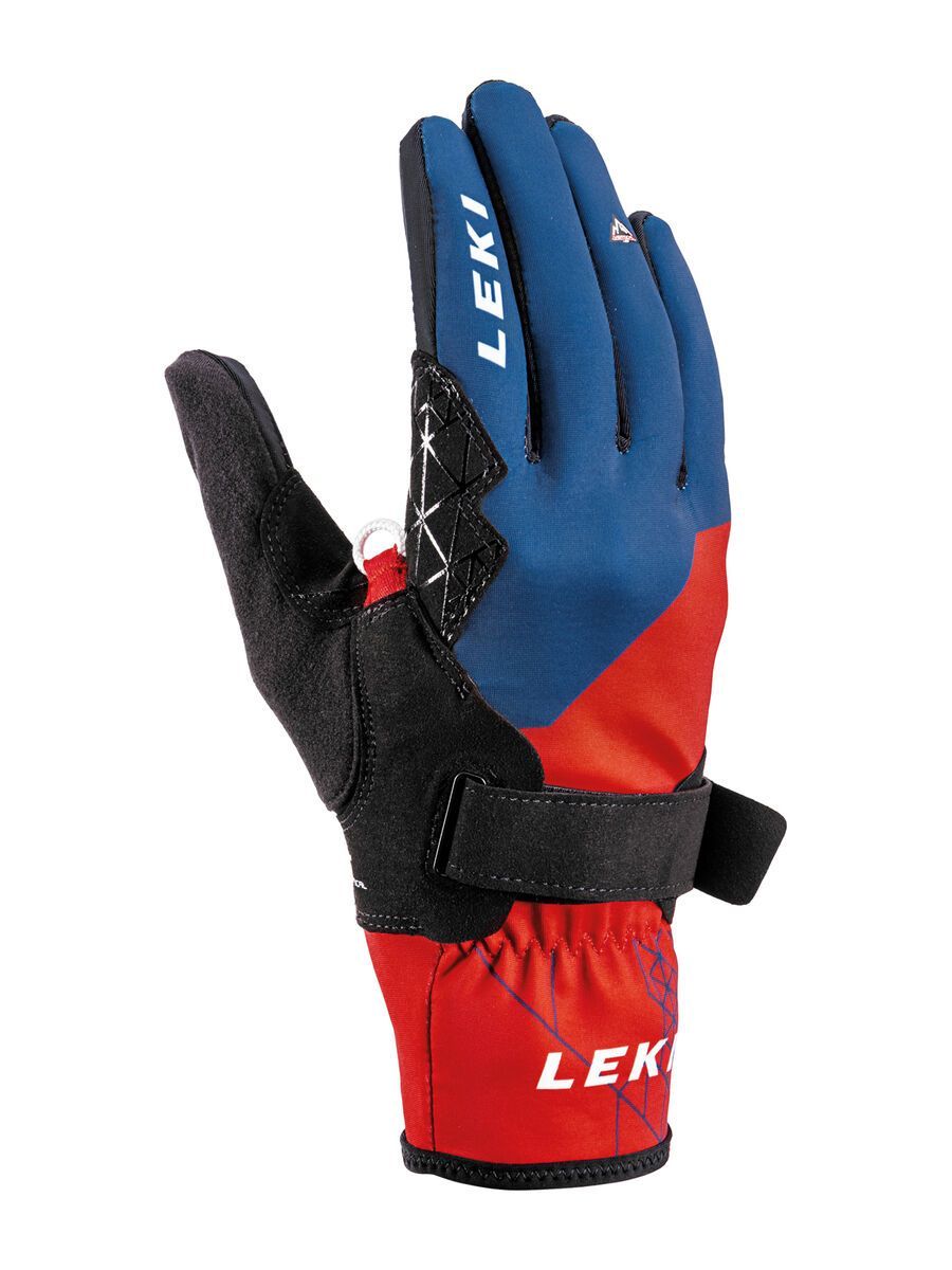 Leki Tour Guide V Glove, rot-blau - Bild 1