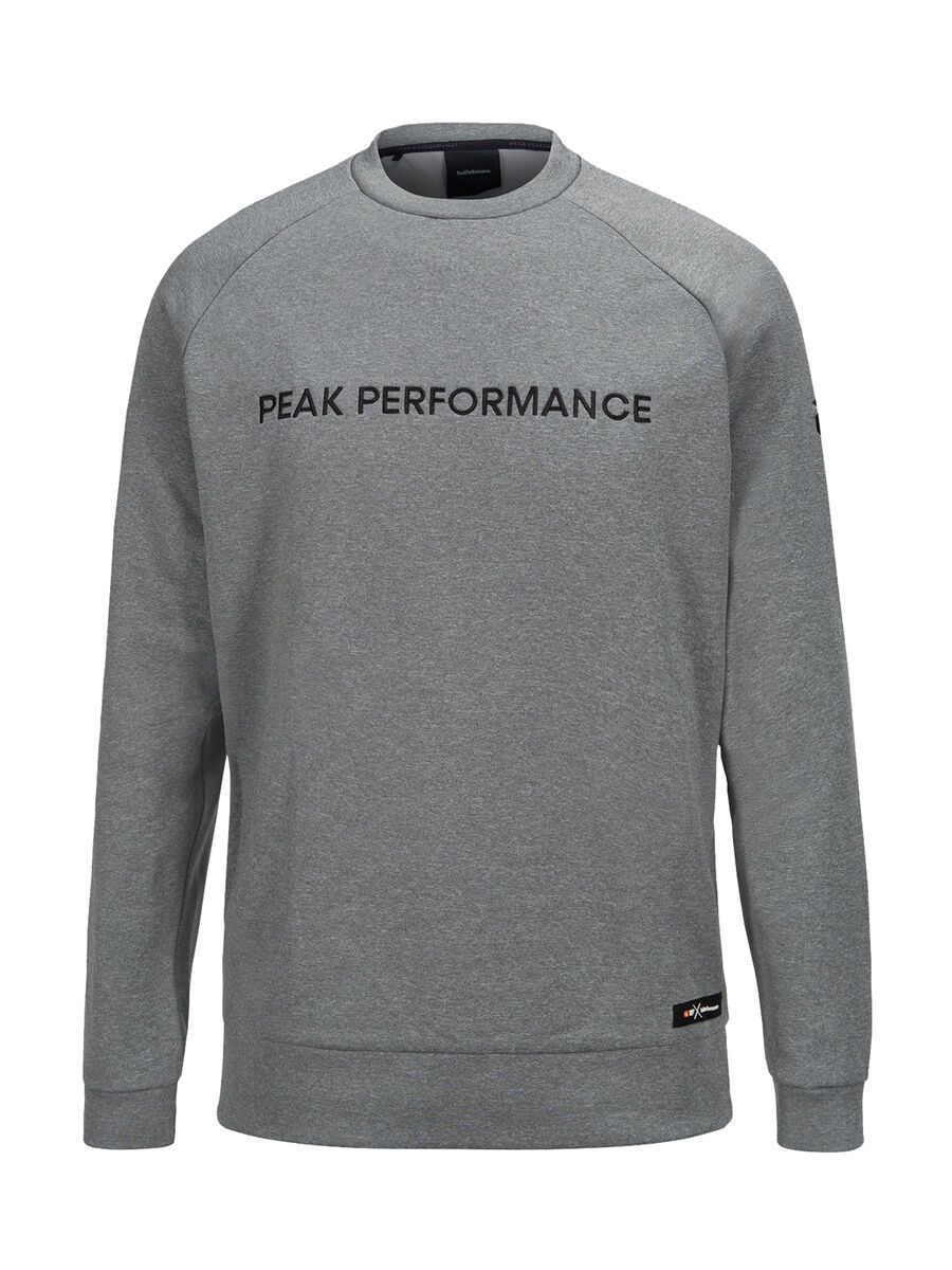 Peak Performance Goldeck Crew, grey melange - Bild 1