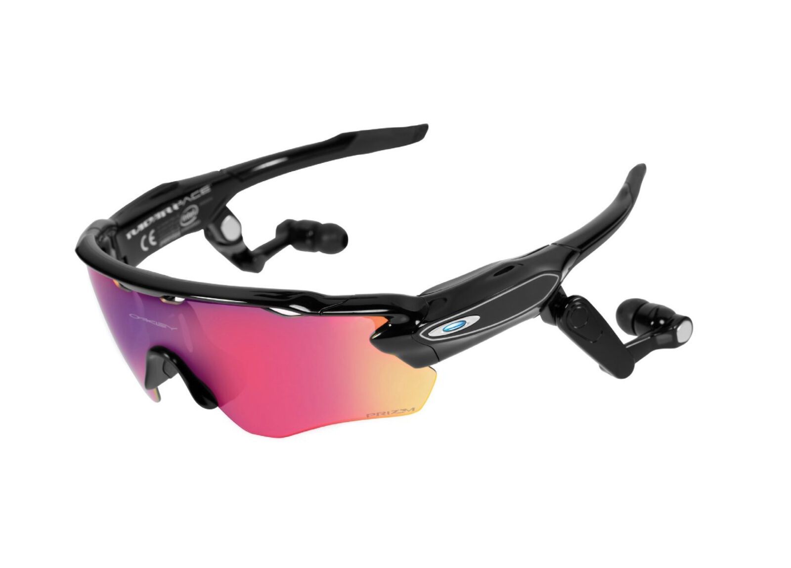 Oakley Radar Pace Prizm inkl. Wechselscheibe, black/Lens: prizm road - Bild 1