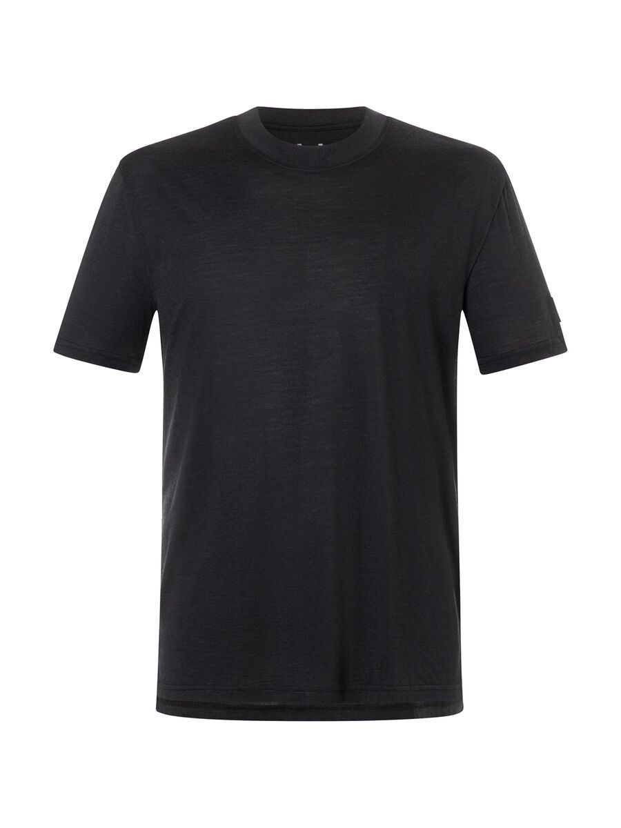 super.natural Casual Rib Bio J Tee Herren, jet black - Bild 1