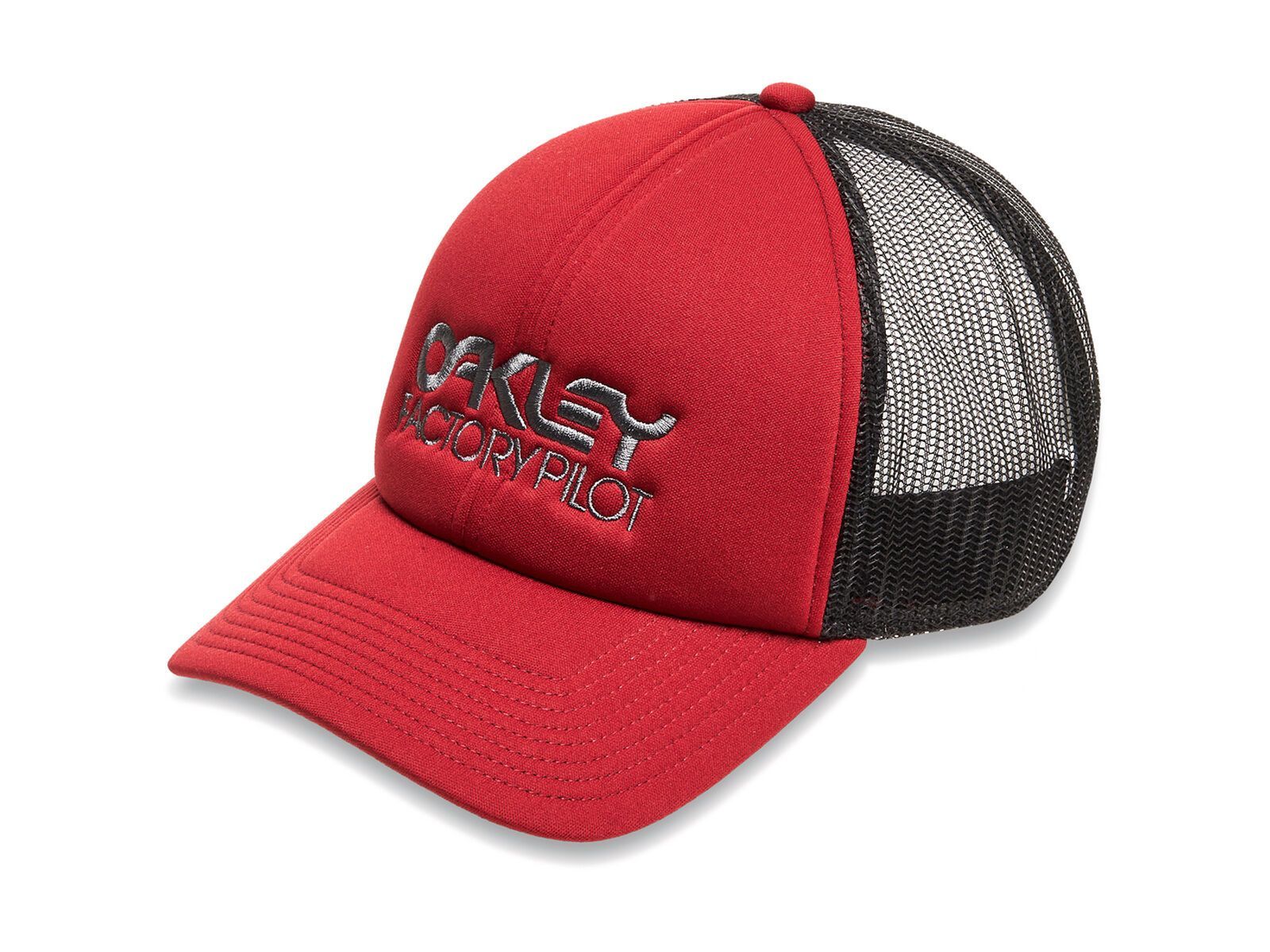 Oakley Factory Pilot Trucker Hat, iron red - Bild 1