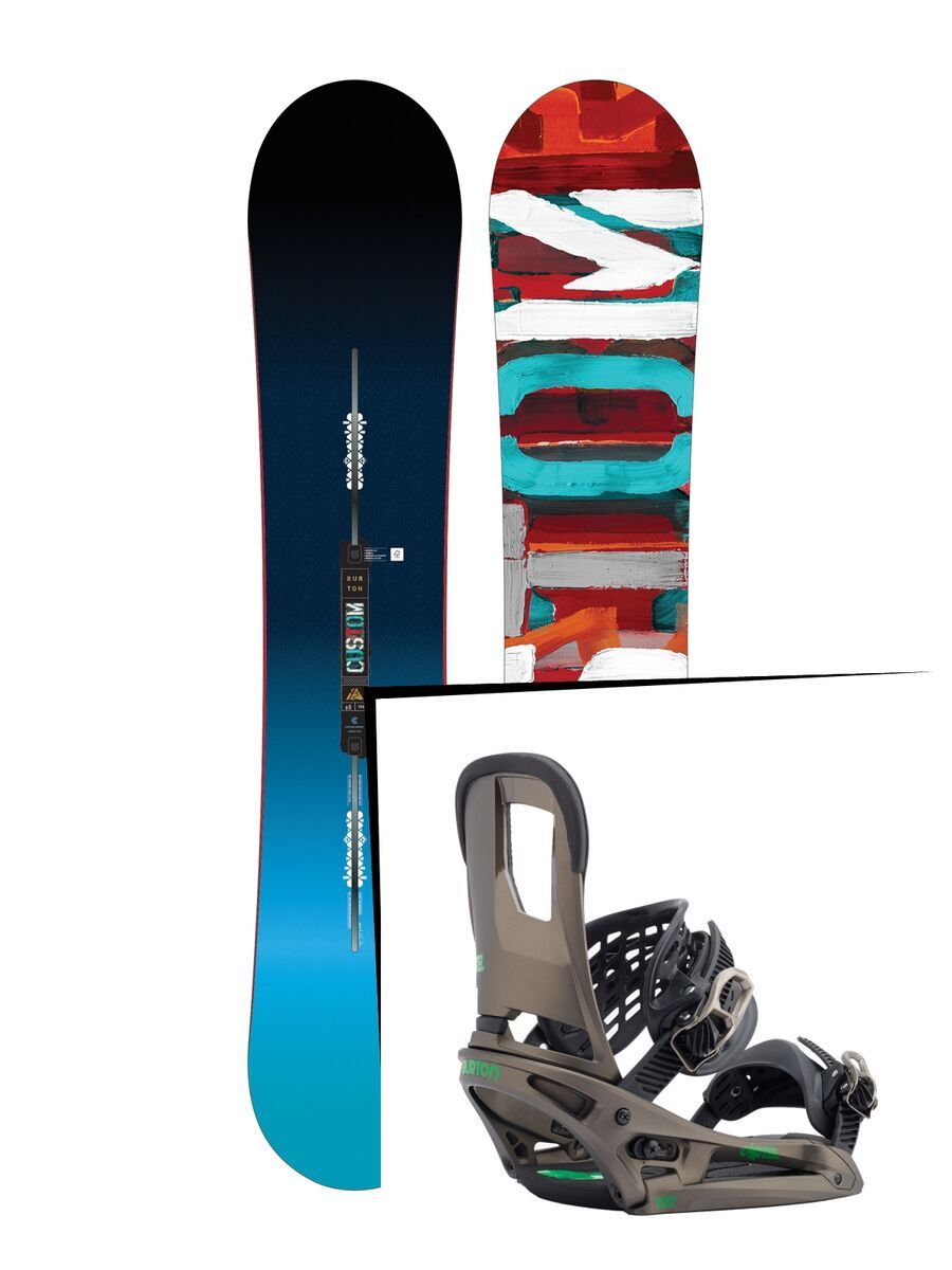 Set: Burton Custom 2017 +  Cartel EST (1712712S) - Bild 1