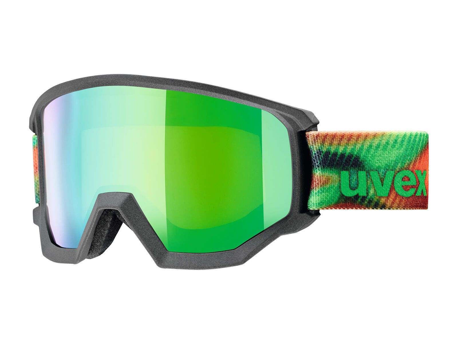 uvex athletic FM, anthrazit mat/Lens: mirror green - Bild 1
