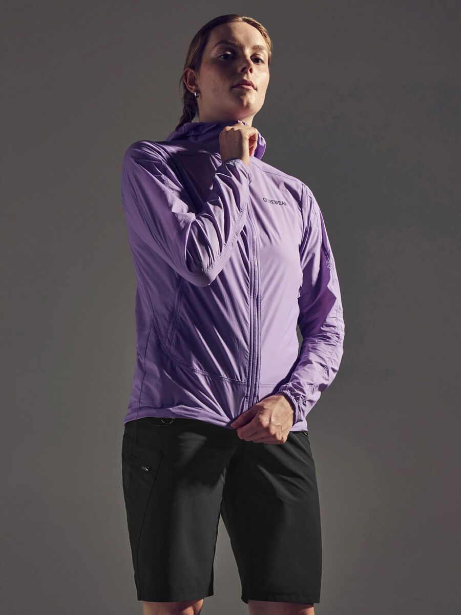 GOREWEAR Fernflow Windbreaker mit Kapuze Damen, scrub purple - Bild 4