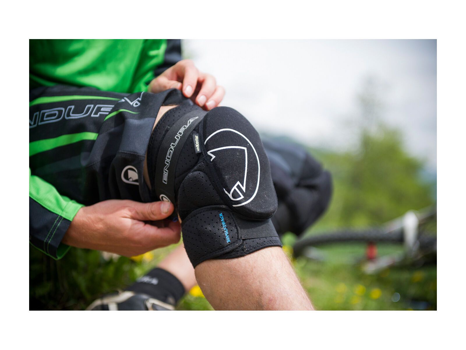 Endura SingleTrack Knee Protector, schwarz - Bild 4