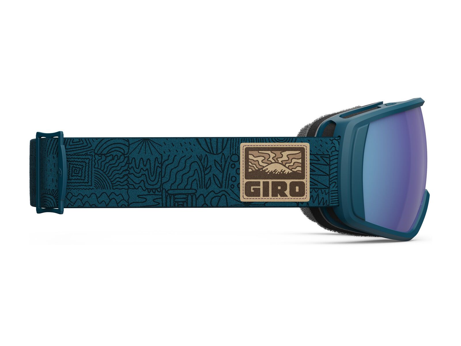 Giro Balance Vivid Royal, harbor blue adventure grid - Bild 4
