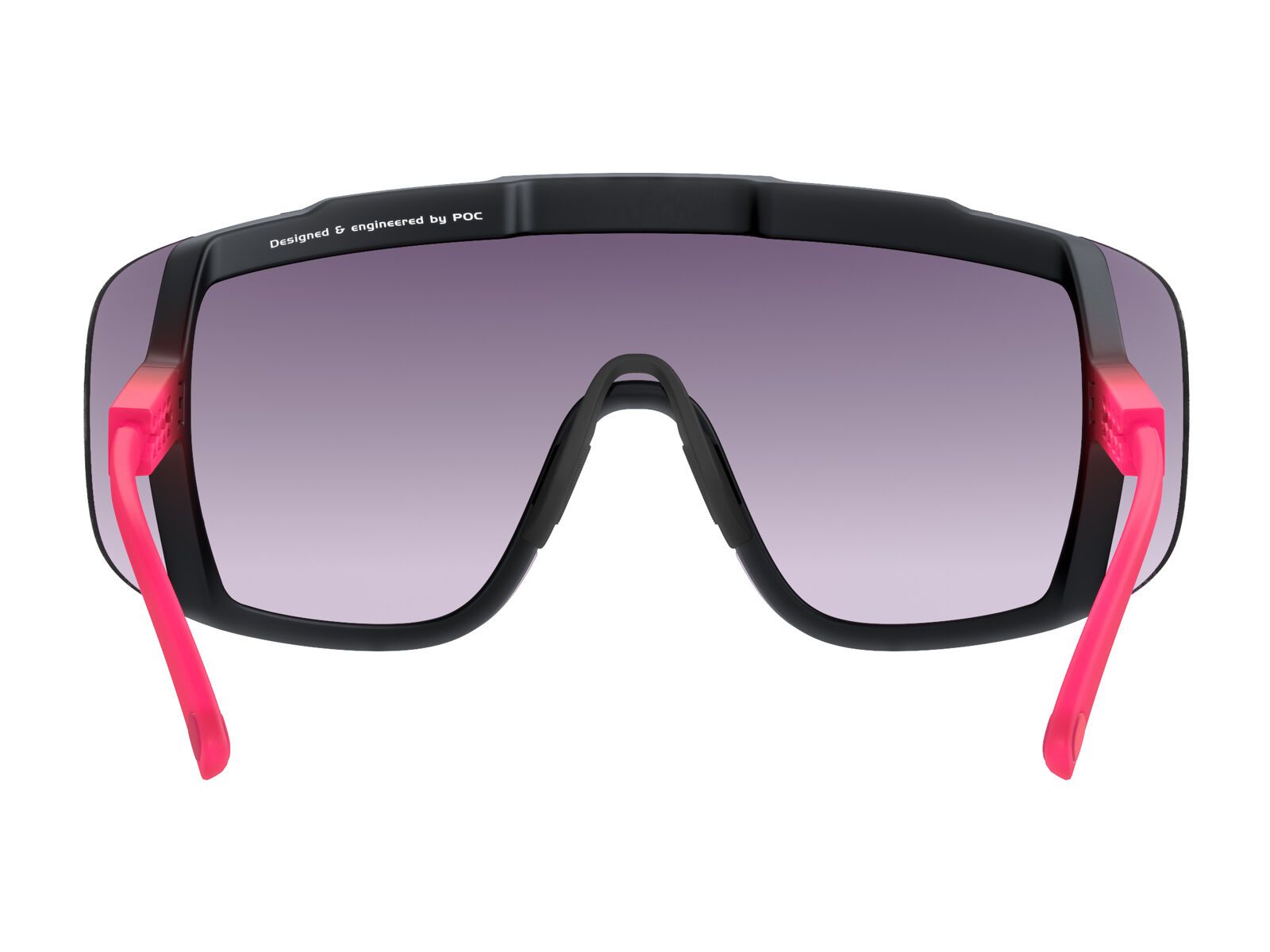 POC Devour, Clarity Road Gold / fluo pink/uranium black transl. - Bild 4