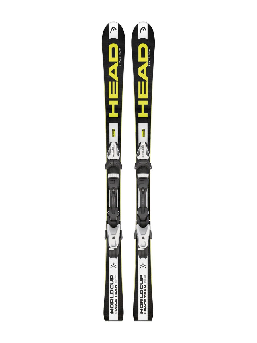 Head Worldcup i.Race Team LR + LRX 7.5 AC, 78 mm 2016, black/yellow - Alpinski - Bild 1