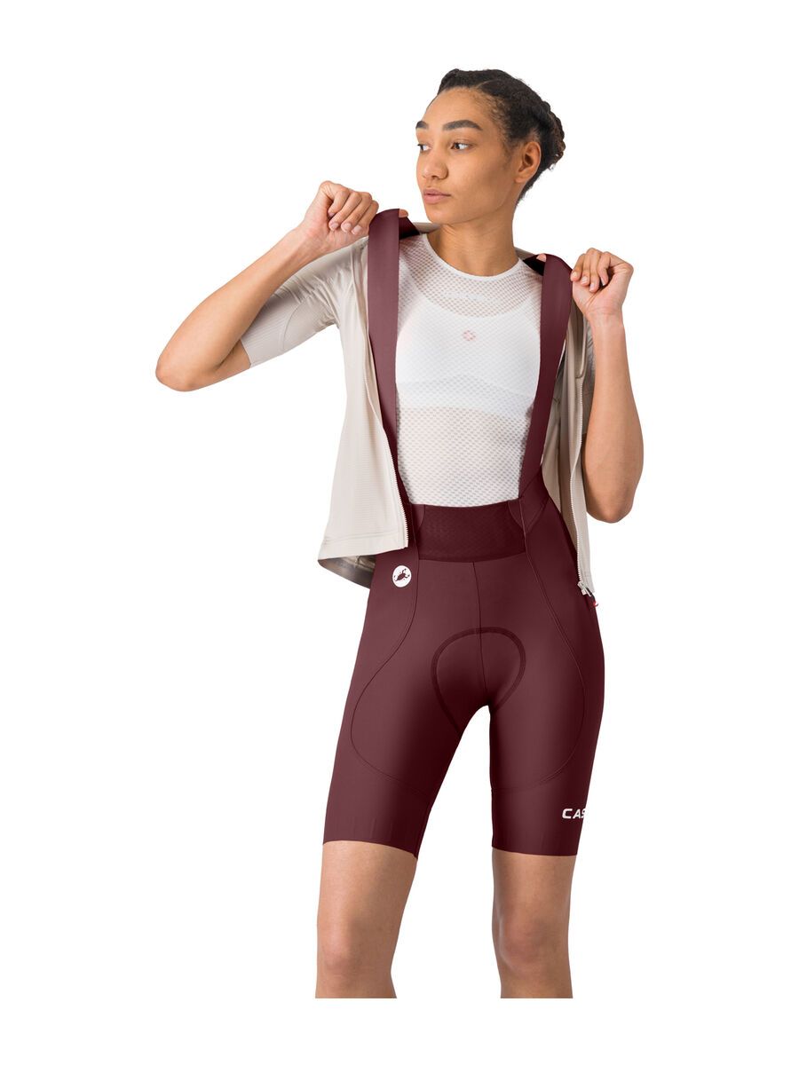 Castelli Espresso 2 W DT Bibshort, deep bordeaux - Bild 1
