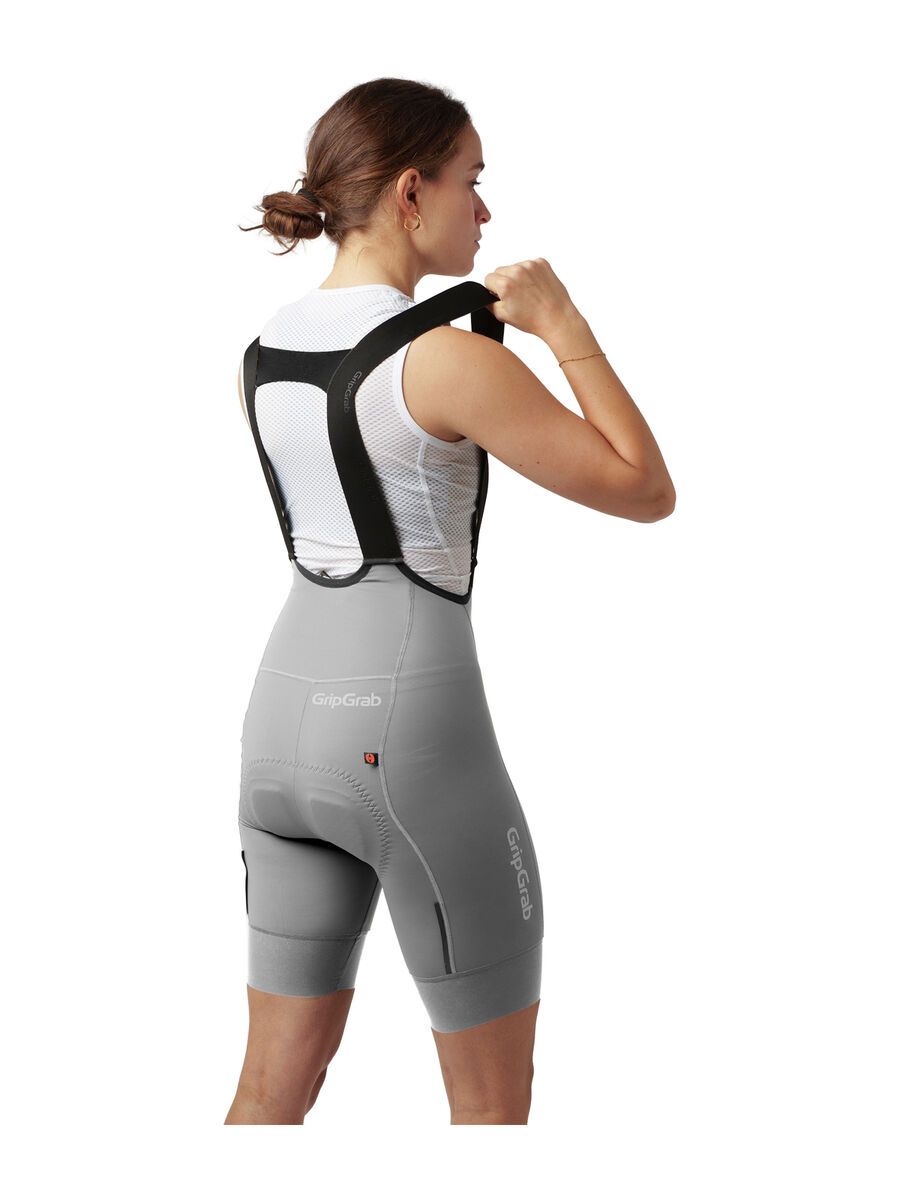 GripGrab Women's PACR Bib Shorts, grey - Bild 5