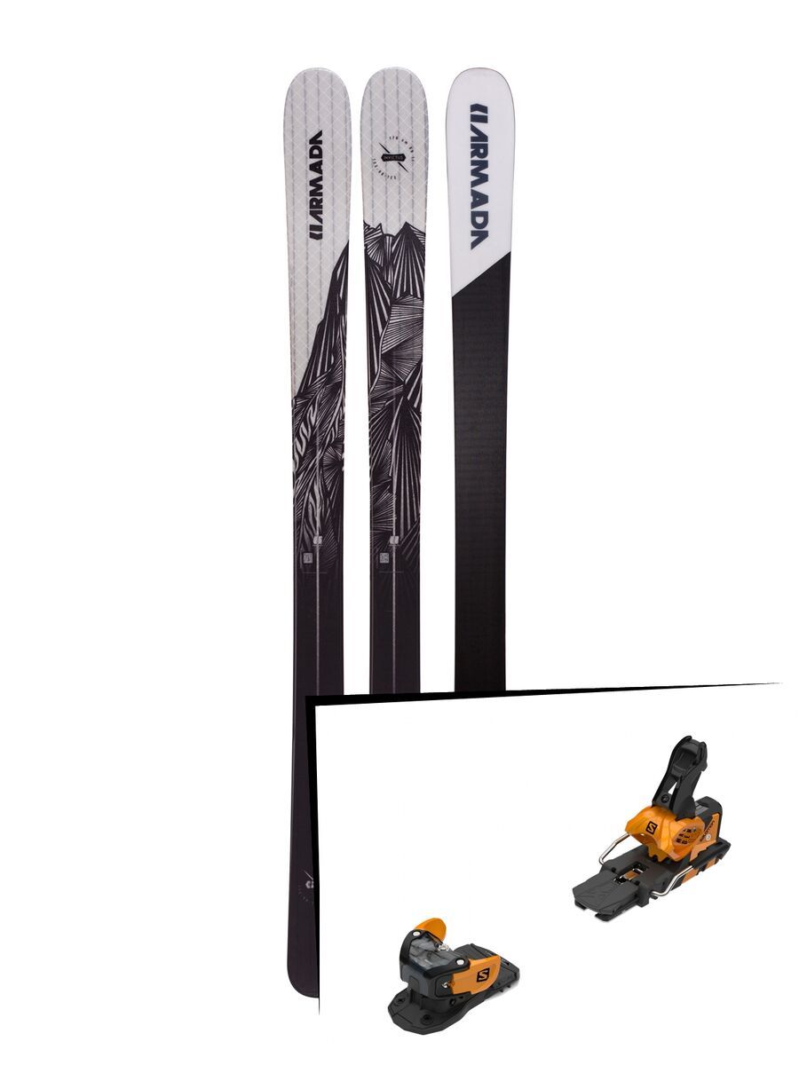 Set: Armada Invictus 99 Ti 2019 + Salomon Warden MNC 13 saffron/black - Bild 1