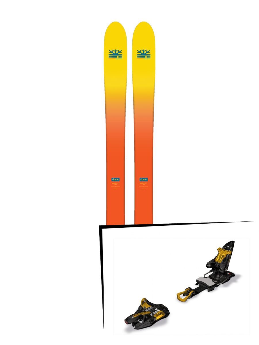 Set: DPS Skis Wailer F112 2017 + Marker Kingpin 10 (1289301) - Bild 1