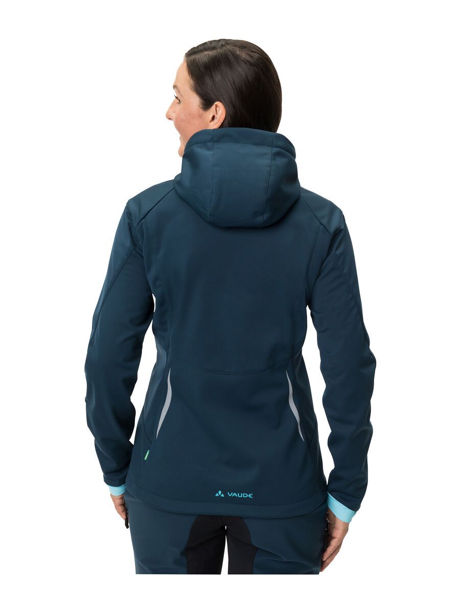 Vaude Women's Qimsa Softshell Jacket, dark sea - Bild 4