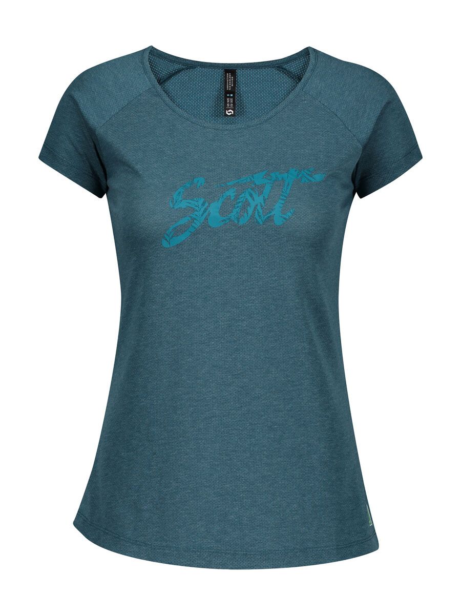 Scott Trail Flow Dri S/Sl Women's Shirt, lunar blue - Bild 1