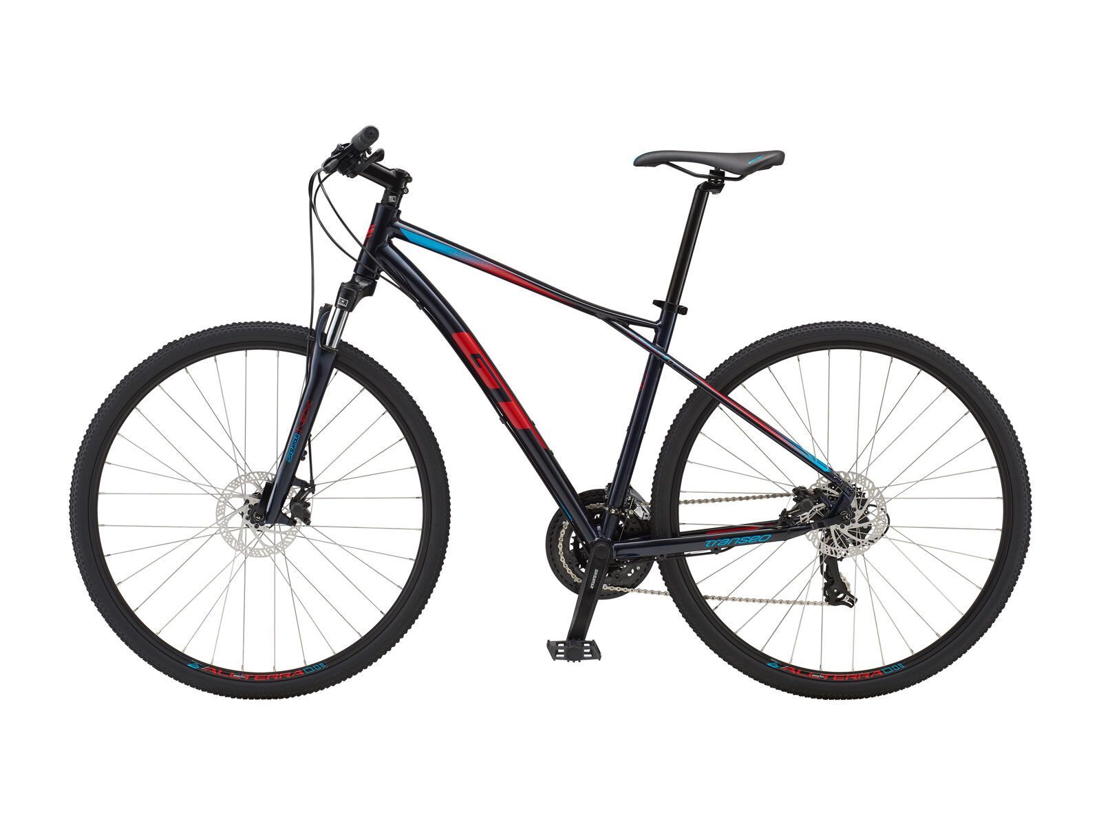 GT Transeo Comp, gloss ink blue w/ red and teal - Bild 4