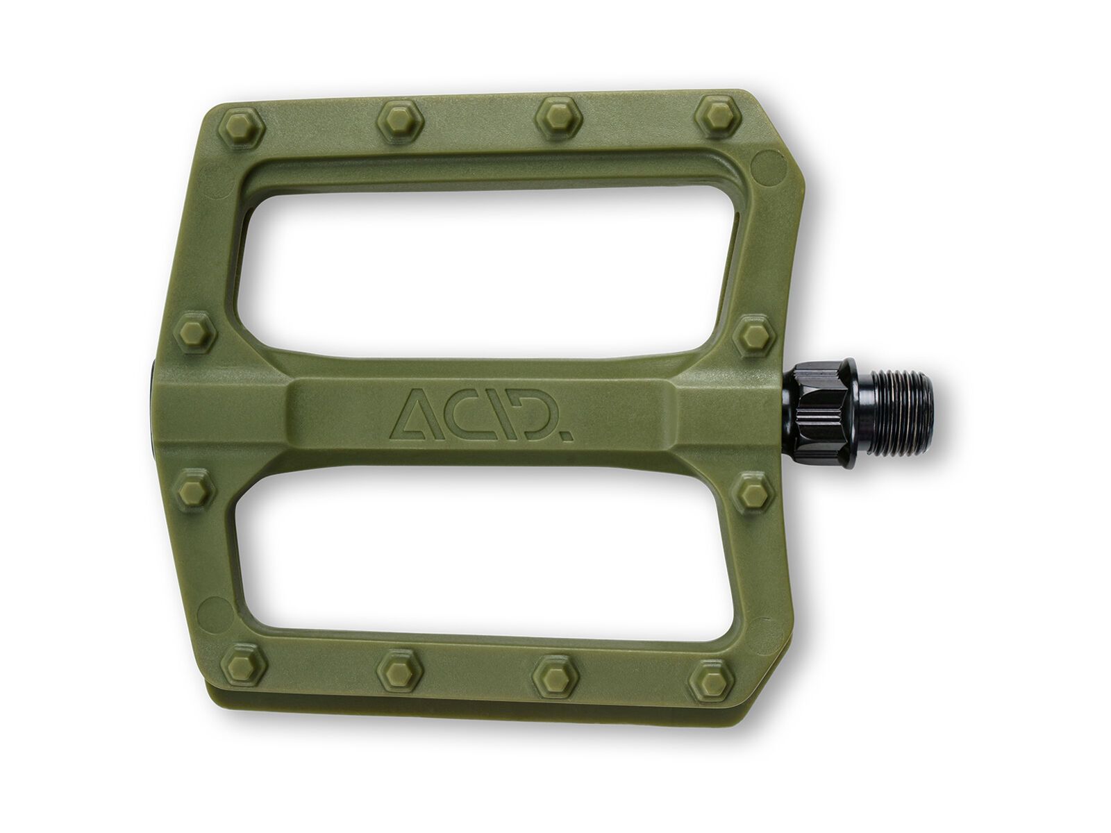 Cube Acid Pedale Flat C3-ZP, olive green - Bild 1