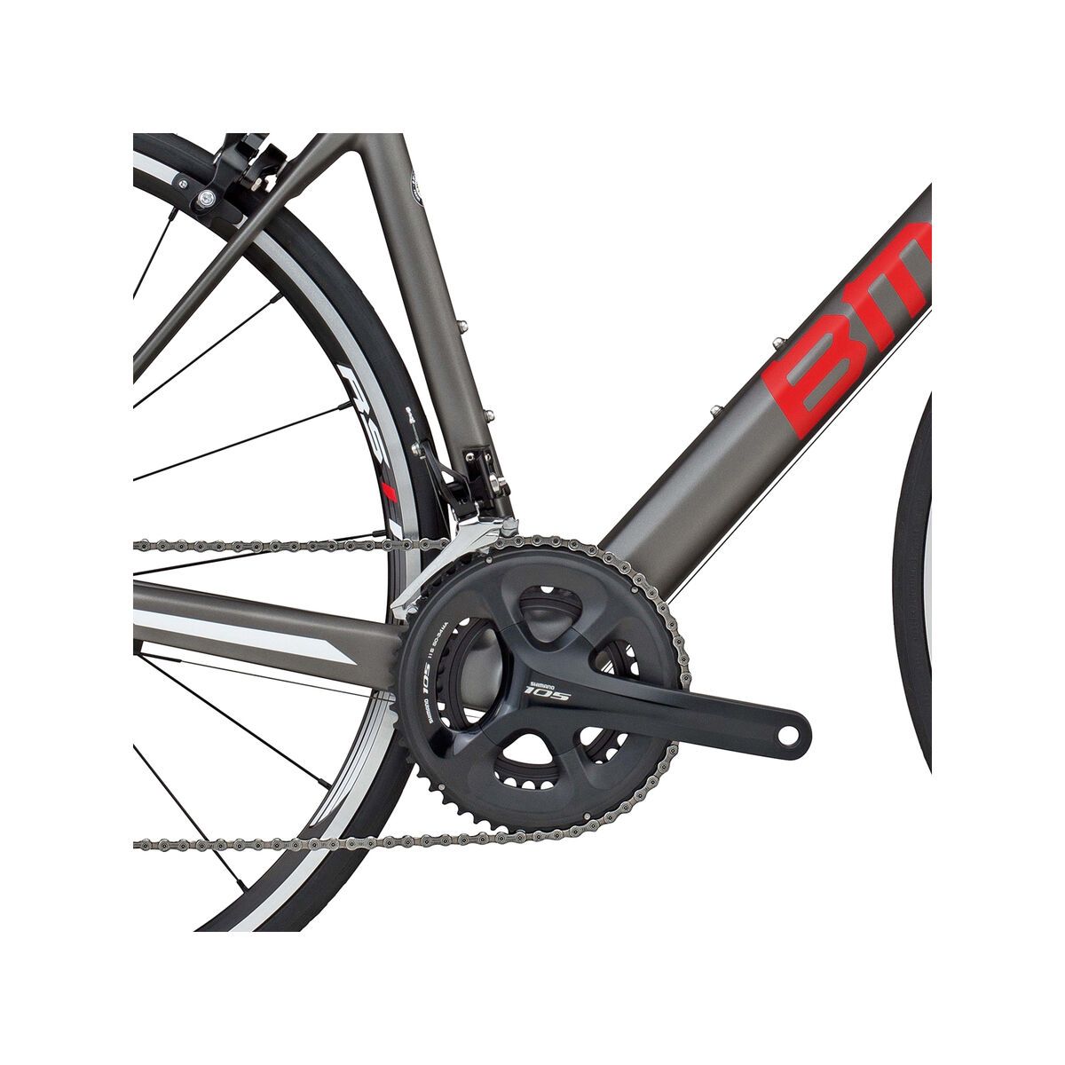 BMC Teammachine SLR02 105, grey red - Bild 3