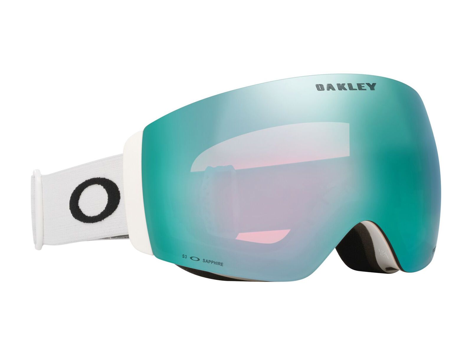 Oakley Flight Deck Pro M, Prizm Snow Sapphire Iridium & Iced / matte white - Bild 13