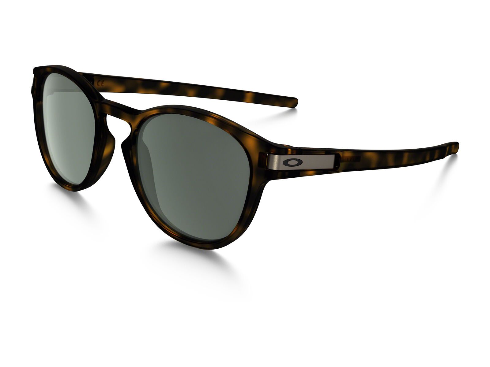 Oakley Latch, brown tortoise/Lens: dark grey - Bild 1