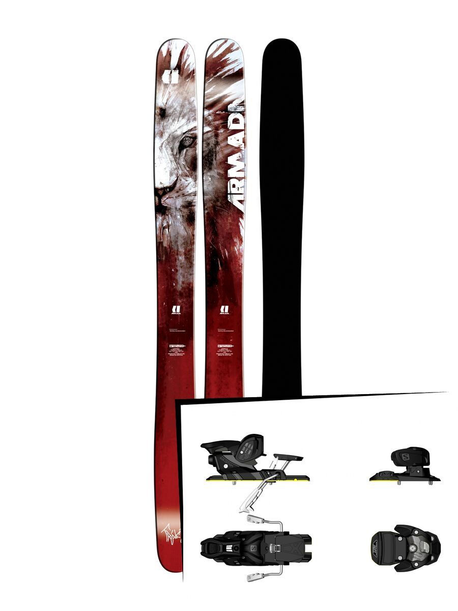 Set: Armada Triple J 2017 + Salomon Warden MNC 13 (1540104) - Bild 1