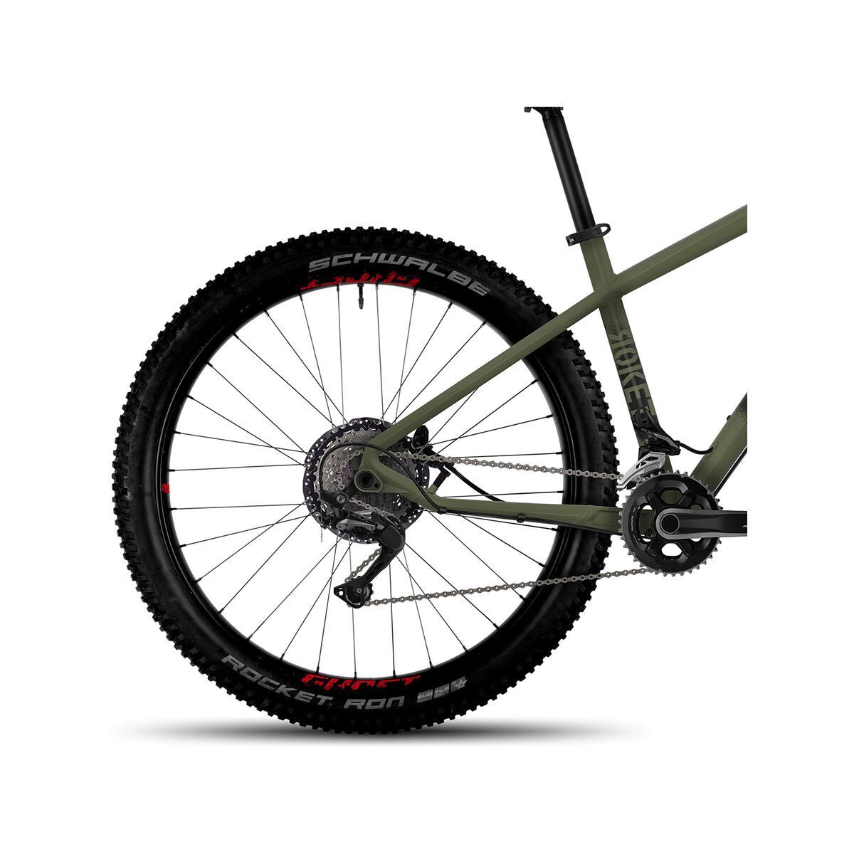 Ghost Roket 5 AL, army green/night black/riot red - Bild 4