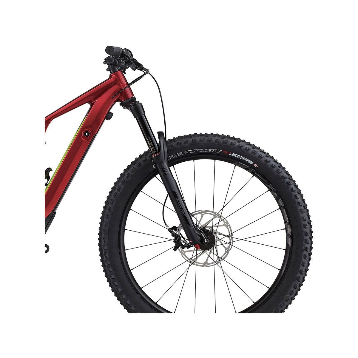 Specialized Turbo Levo FSR Comp 6Fattie, gloss candy red/hyper green - Bild 5