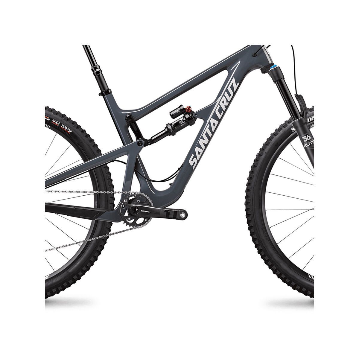 Santa Cruz Hightower LT CC X01, gloss slate and grey - Bild 4