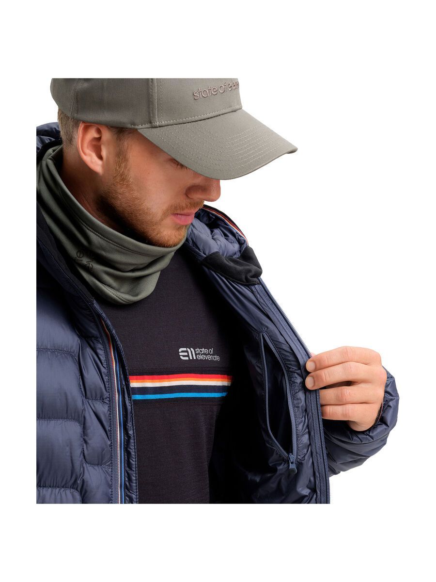 Elevenate Men's Motion Down Hood, nippon blue - Bild 6