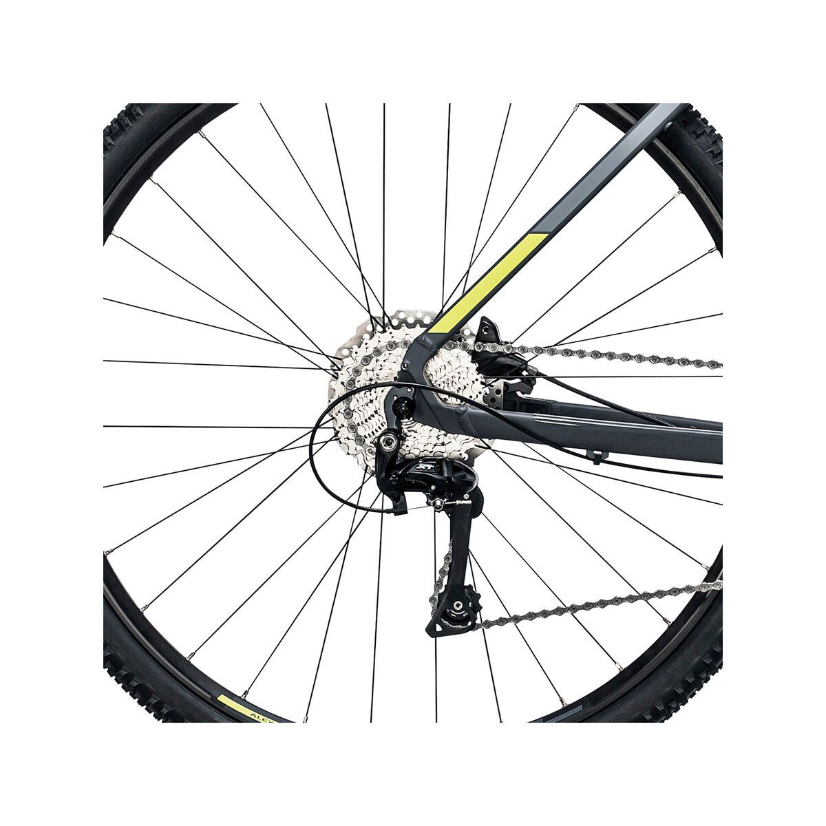 Cube Cross Pro Trapeze, grey´n´lime - Bild 4