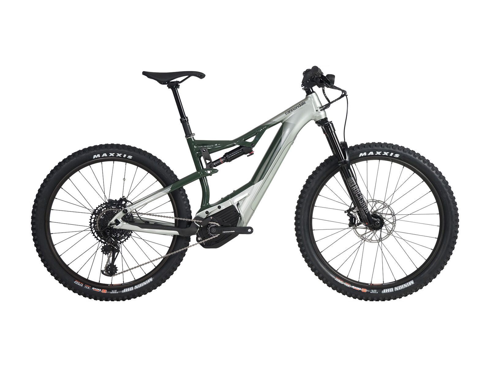 Cannondale Moterra Neo 1, sage gray w/ green clay and jet black - gloss - Bild 1