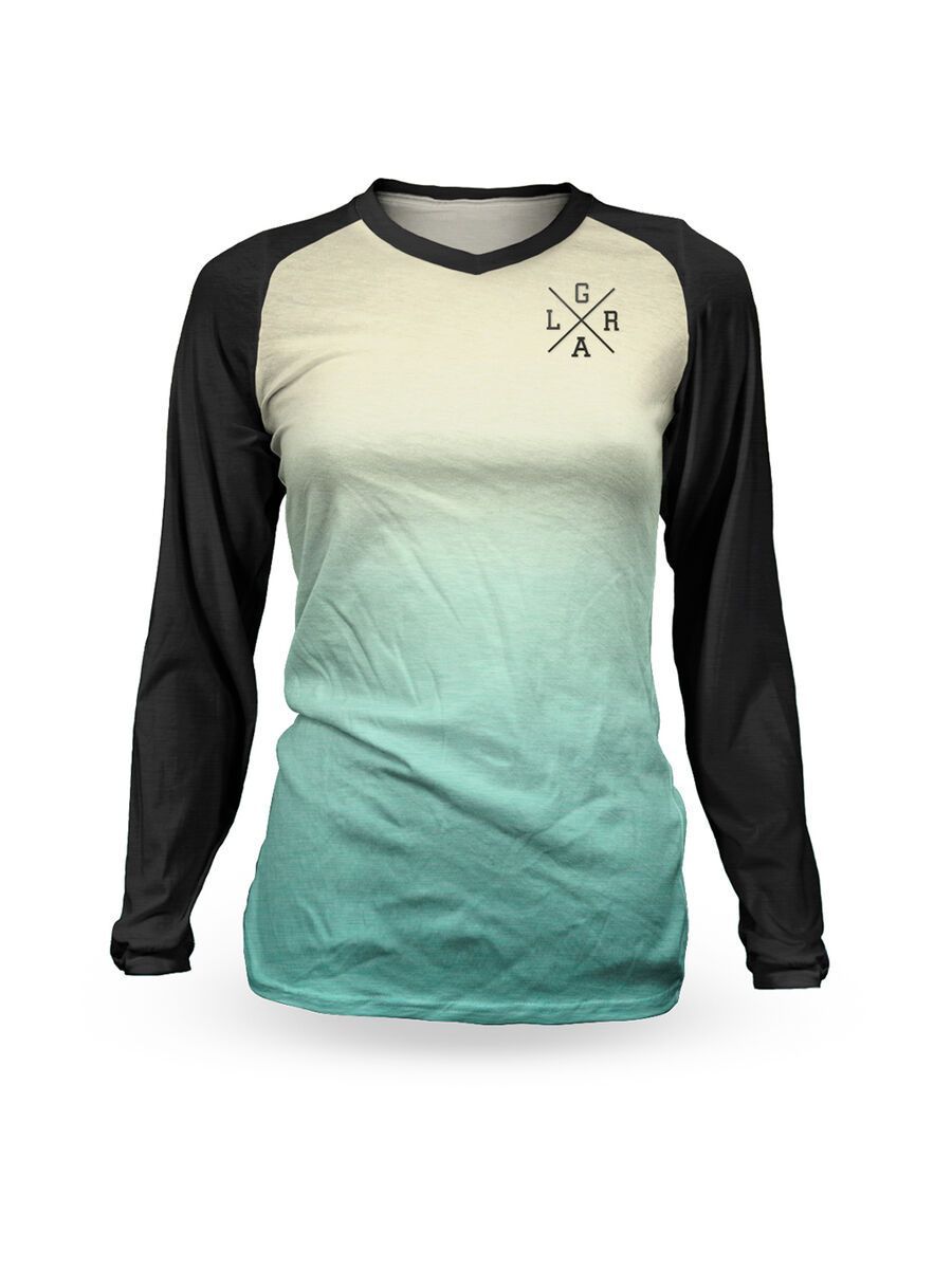 Loose Riders Women's Jersey LS Mint, green/black - Bild 1