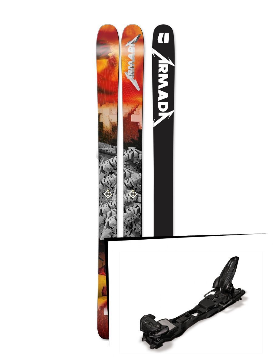 Armada Set: Invictus 95ti Metallica 2016 + Marker Duke EPF 16 - Bild 1