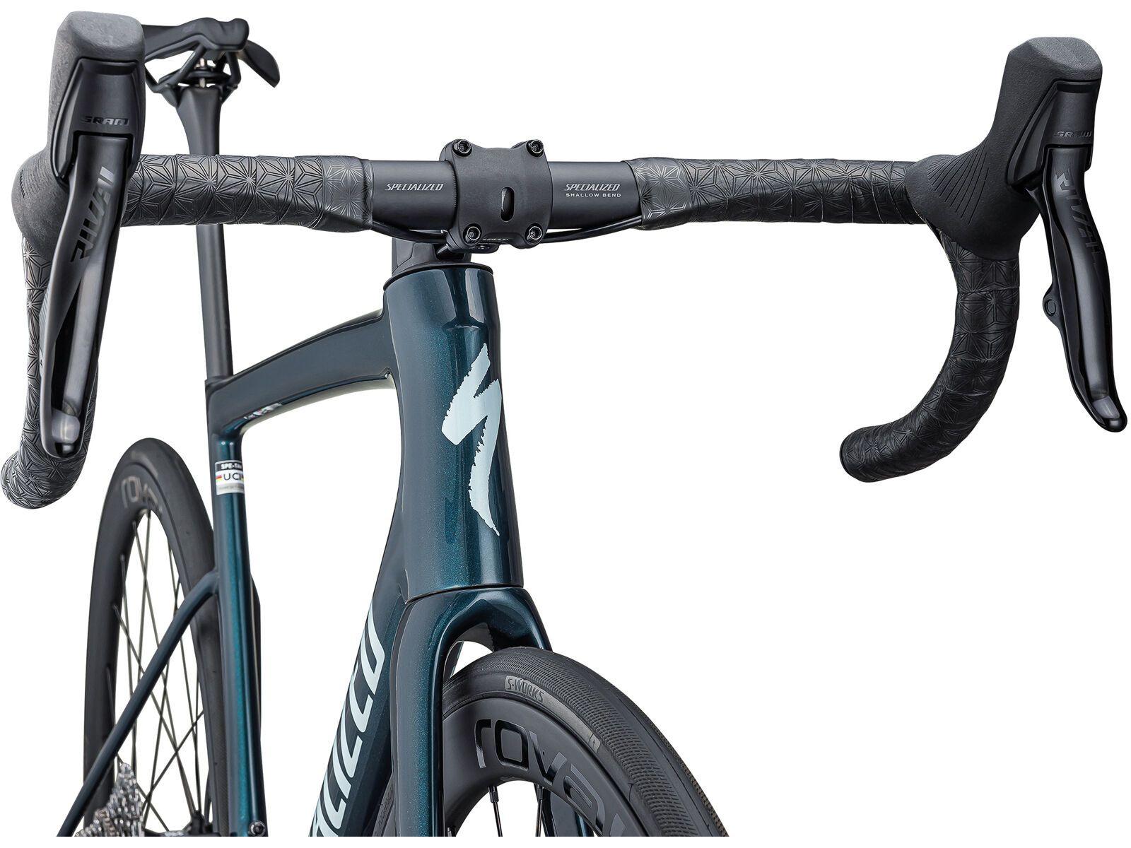 Specialized Tarmac SL8 Expert SRAM Rival eTAP AXS, deep lake metallic/green pearl - Bild 5