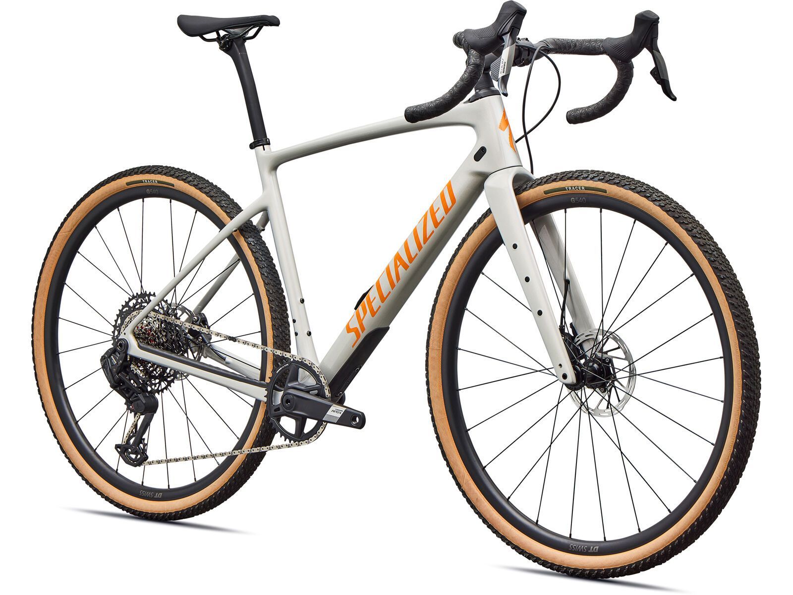 Specialized Diverge 4 Comp Carbon SRAM Apex AXS/S1000, dolomite metallic/orange zest - Bild 2