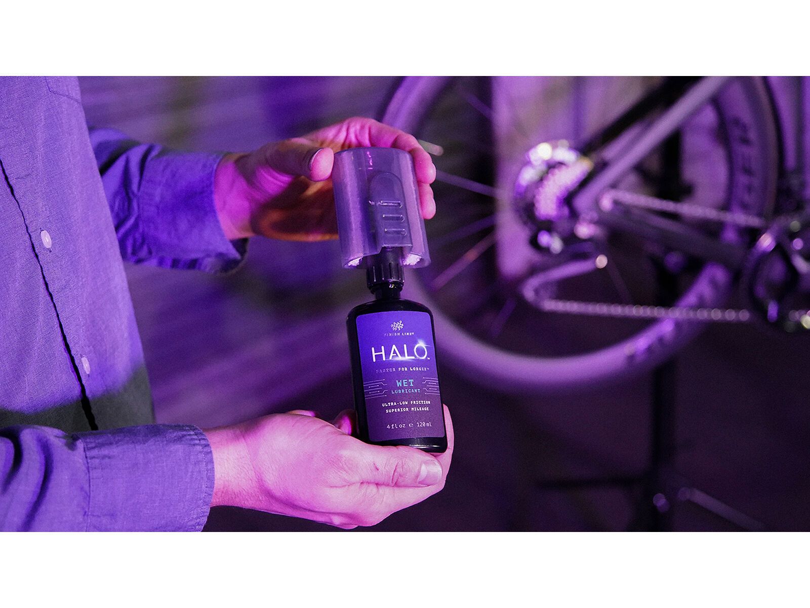 Finish Line Halo Wet Lubricant - 120 ml - Bild 5