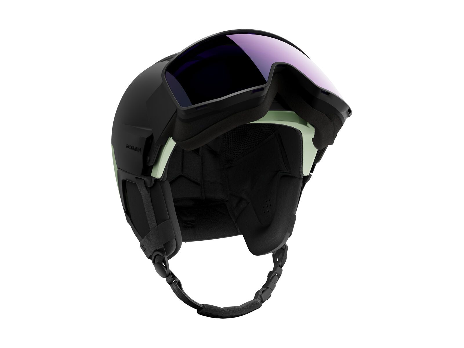 Salomon Driver Pro MIPS, Sigma Sky Blue / black/white moss - Bild 1