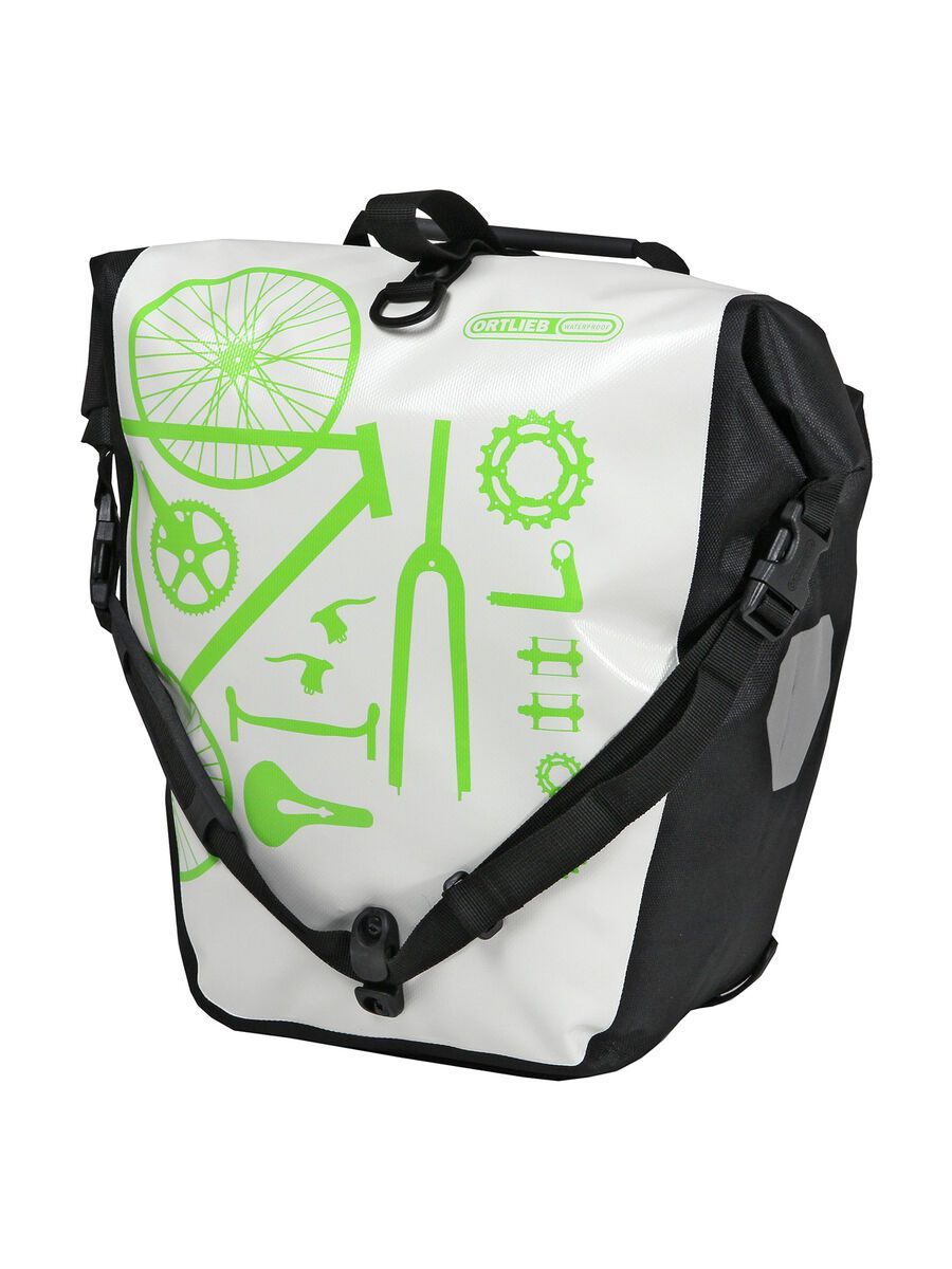 ORTLIEB Back-Roller Design Parts, weiß-schwarz - Bild 1