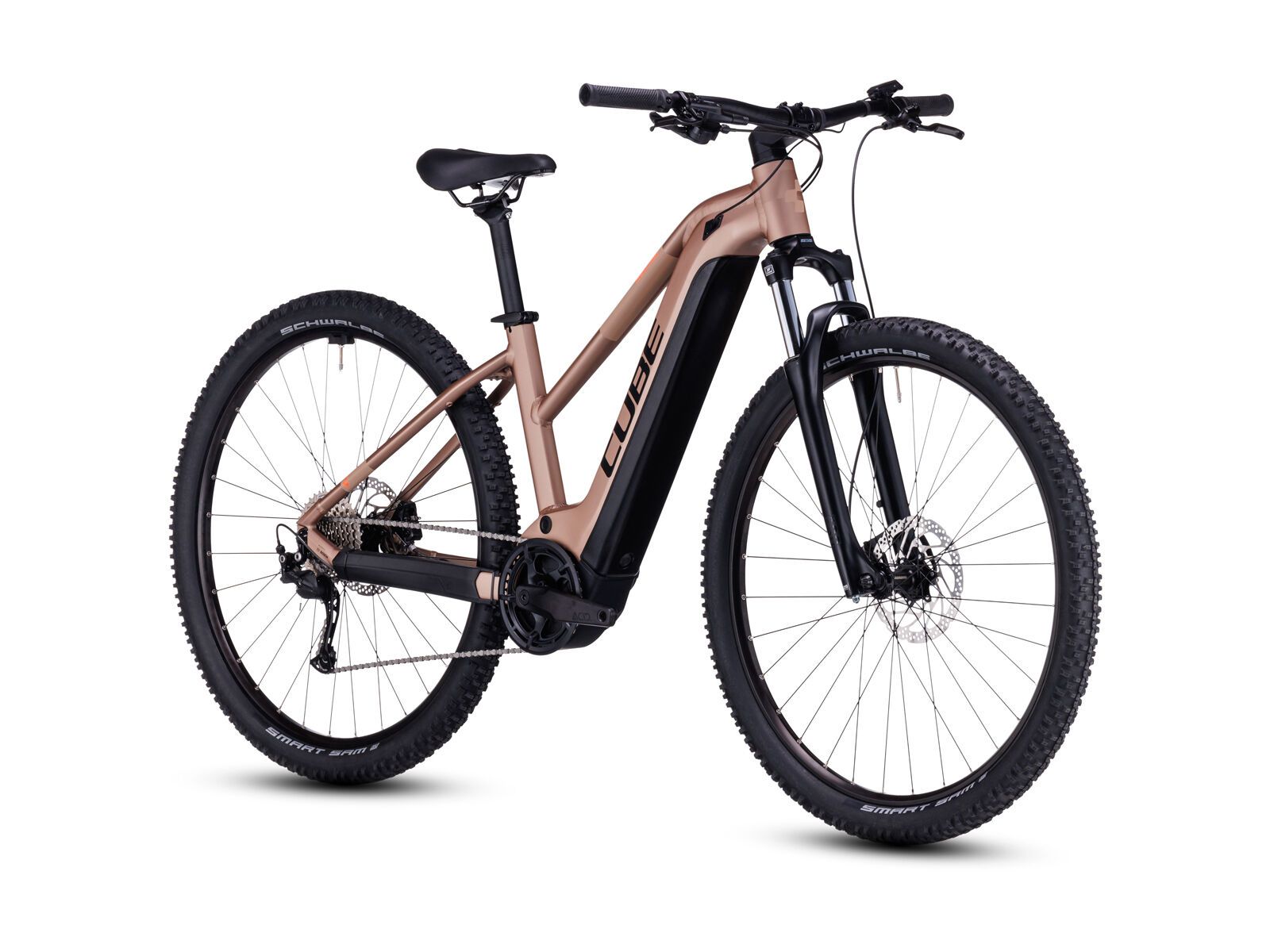 Cube Reaction Hybrid Performance 500 27.5 Trapeze, metallicbrown´n´orange - Bild 2