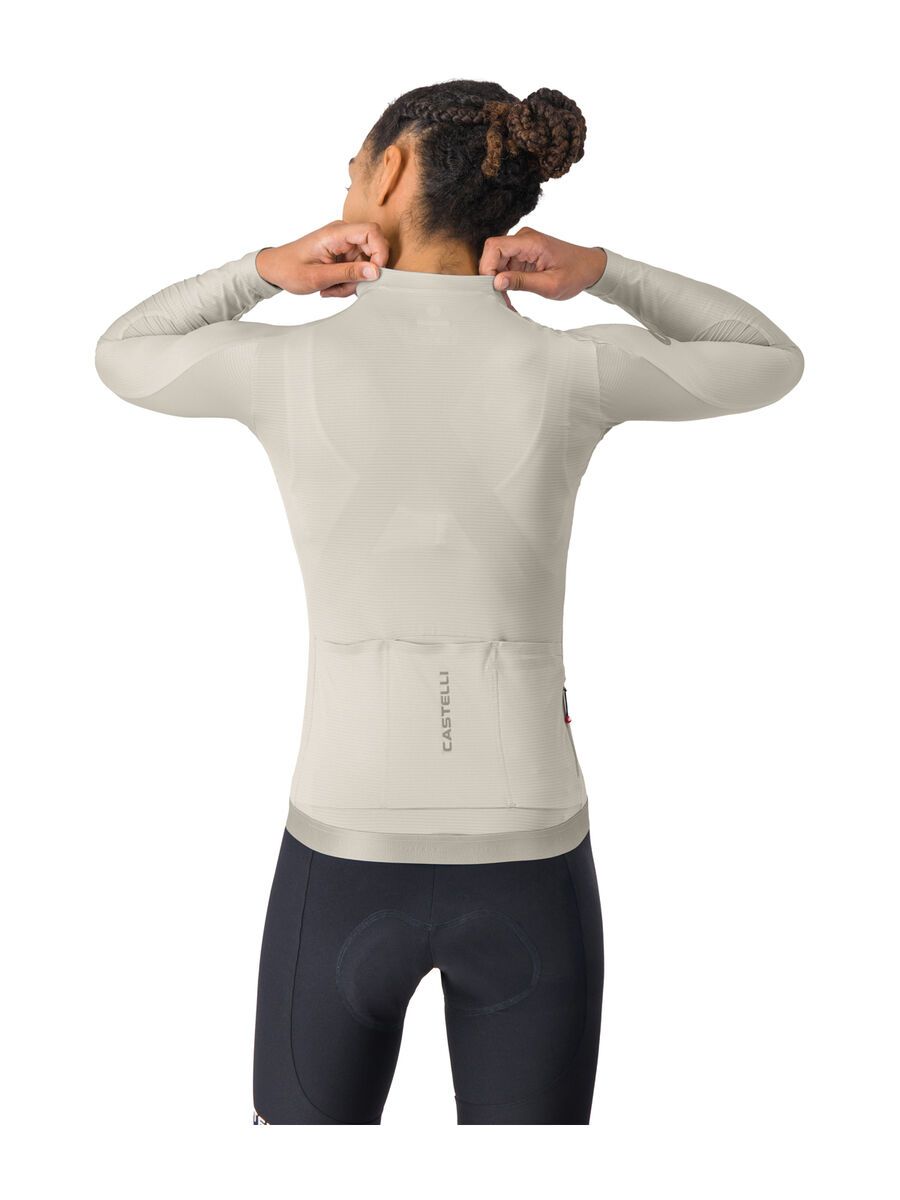 Castelli Espresso 2 W Long Sleeve Jersey, silver moon - Bild 3