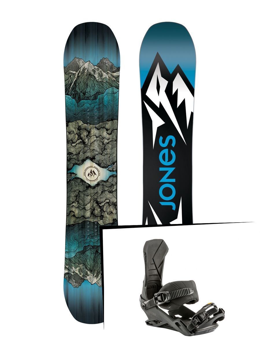 Set: Jones Mountain Twin 2019 + Nitro Team dark night - Bild 1