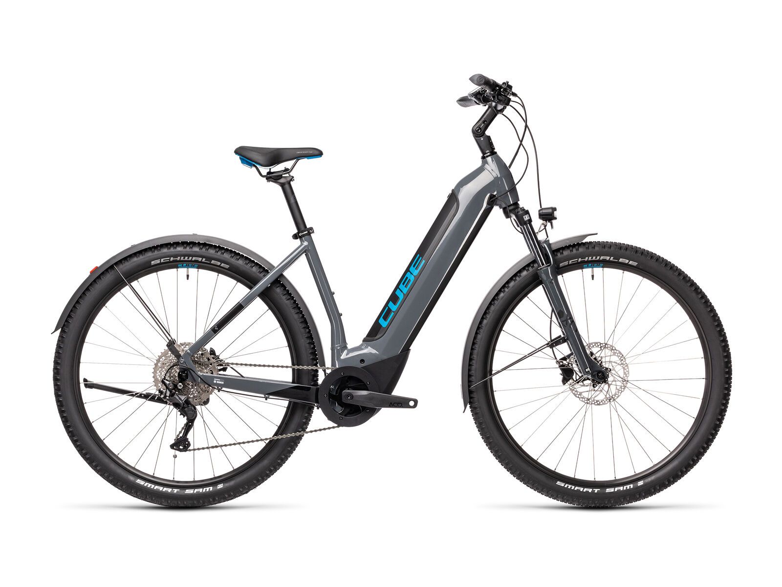 Cube Nuride Hybrid Pro Allroad 500, grey´n´blue - Bild 1